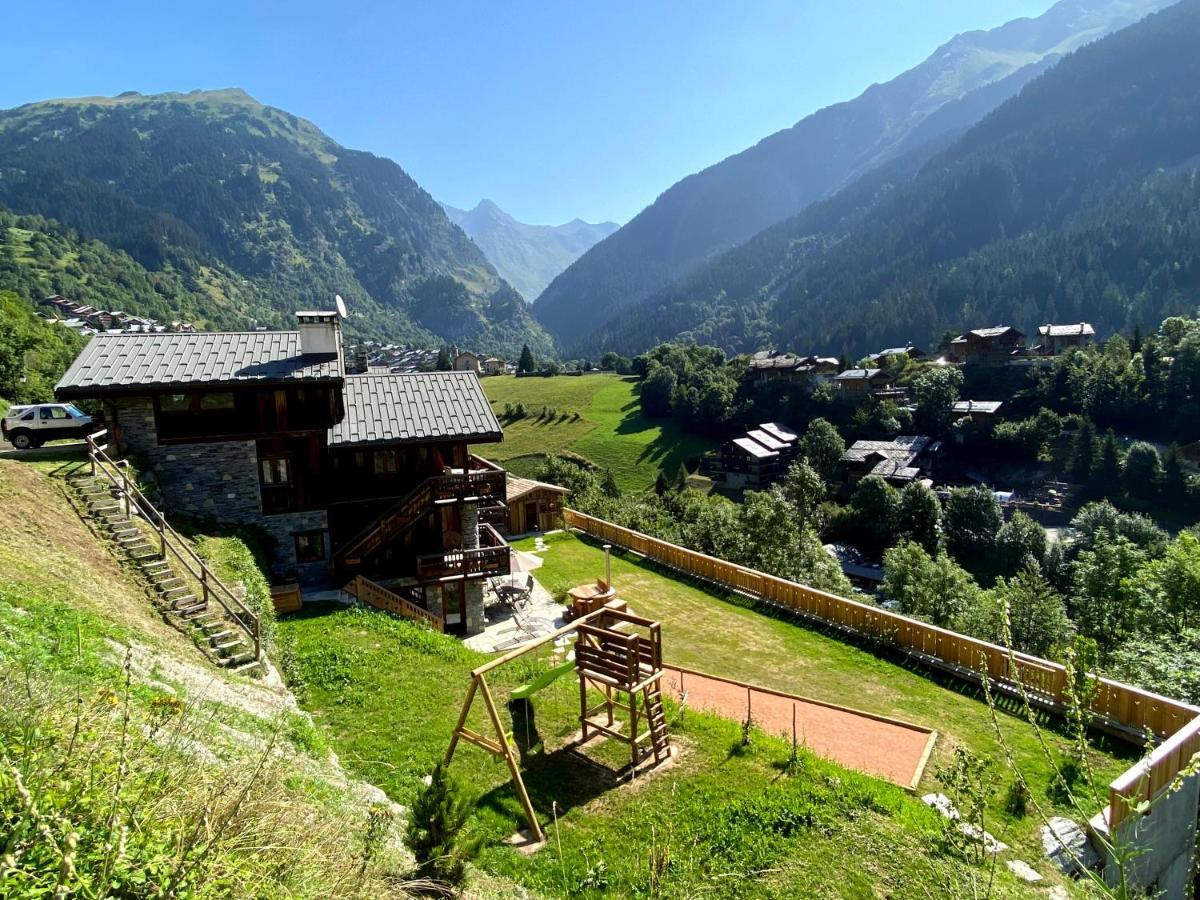Chalet Des Trappeurs Coeur Vanoise 15 Persons La Plagne Exterior foto