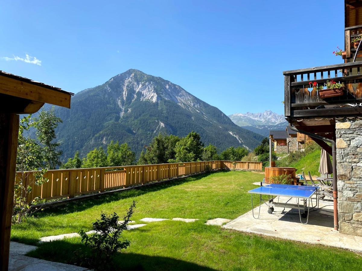 Chalet Des Trappeurs Coeur Vanoise 15 Persons La Plagne Exterior foto