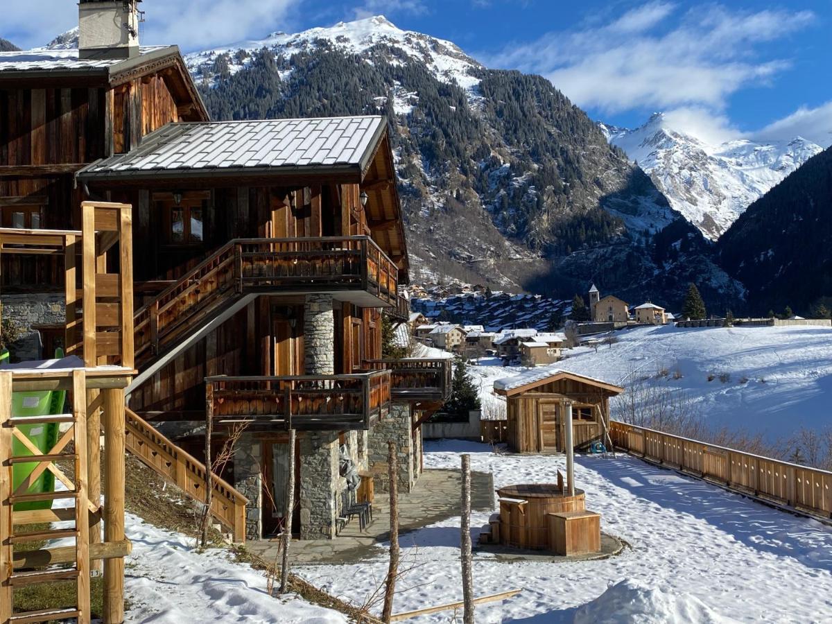 Chalet Des Trappeurs Coeur Vanoise 15 Persons La Plagne Exterior foto