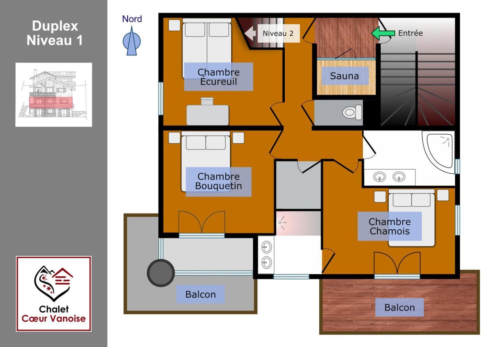 Chalet Des Trappeurs Coeur Vanoise 15 Persons La Plagne Exterior foto